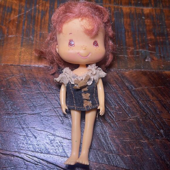 2002 Vintage Bandai Strawberry Shortcake Mini Dolls Lot Of 3 READ - Picture 4 of 15